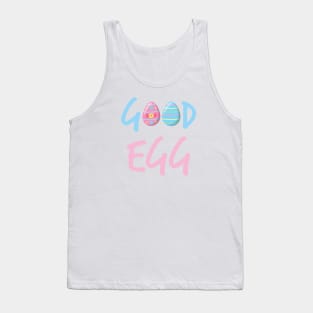 Good Egg (blue pink text) Tank Top